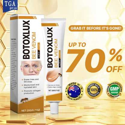 Official Store:  LUMIVO™ BotoxLux Bee Venom Lifting Cream✅👨‍⚕️Certified by the Australian Society of Cosmetic Dermatology (ASCD)