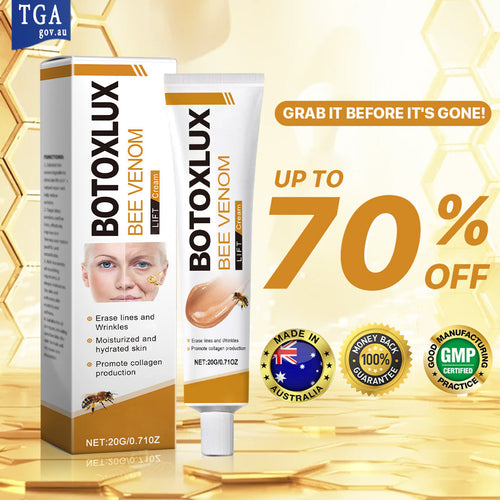 Official Store:  LUMIVO™ BotoxLux Bee Venom Lifting Cream✅👨‍⚕️Certified by the Australian Society of Cosmetic Dermatology (ASCD)